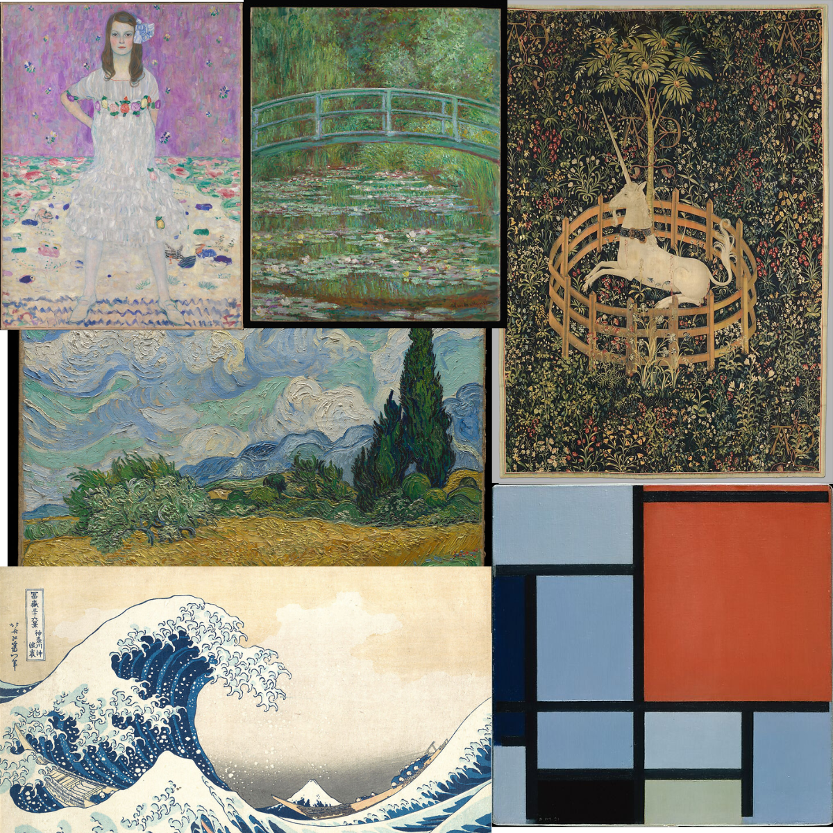 Original: Sechs Kunstwerke der Met-Sammlung